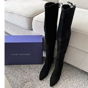 Stuart Weitzman Tiemodel Thigh High OTK Boots